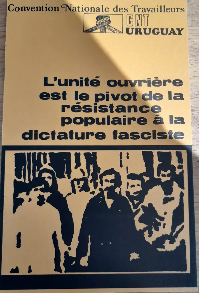 Edition en français d’une brochure de la CNT. [Archives CFDT]