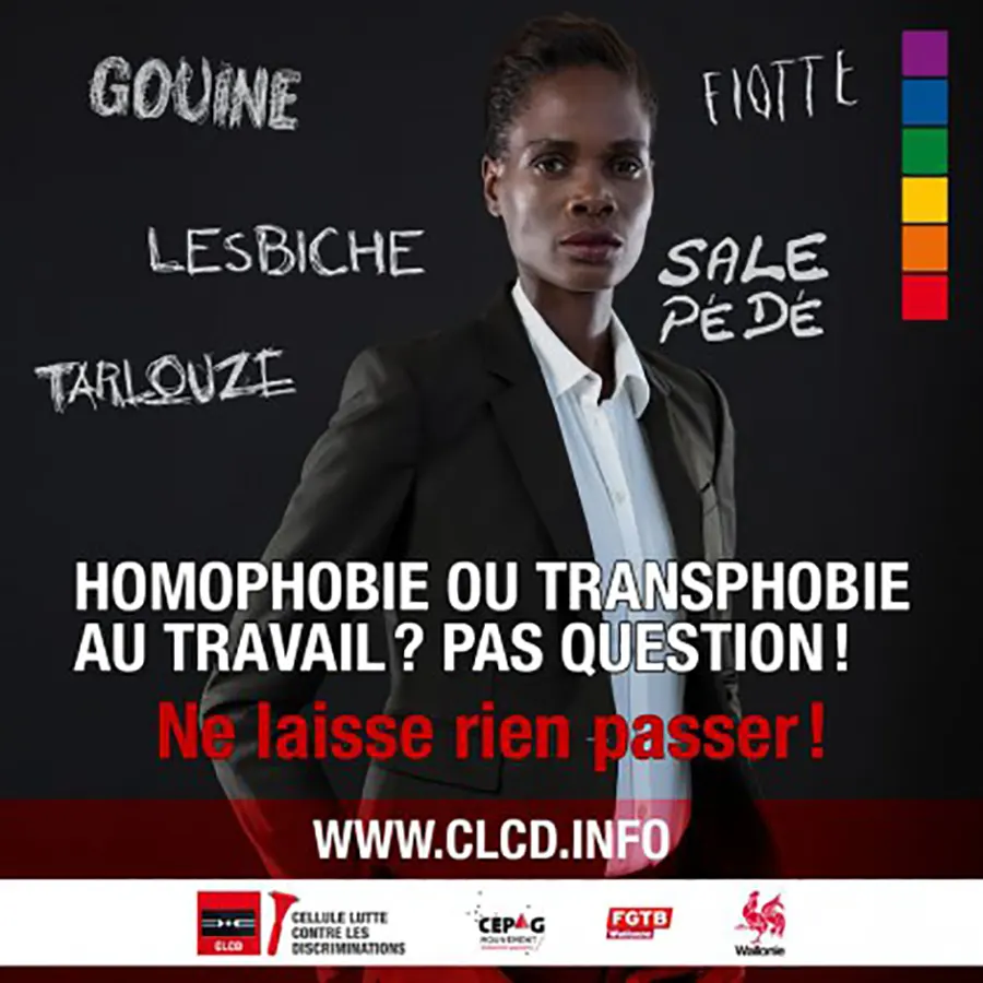 Nouvelle campagne contre l'homophobie et la transphobie, à la laquelle le CEPAG est associé [CEPAG]