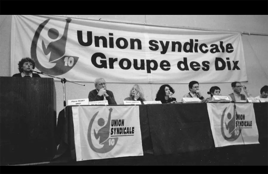 Lors du congrès de janvier 1998. [DR]