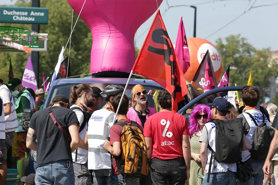 Manifestation du 6 juin 2023, à Nantes. [Solidaires 44]