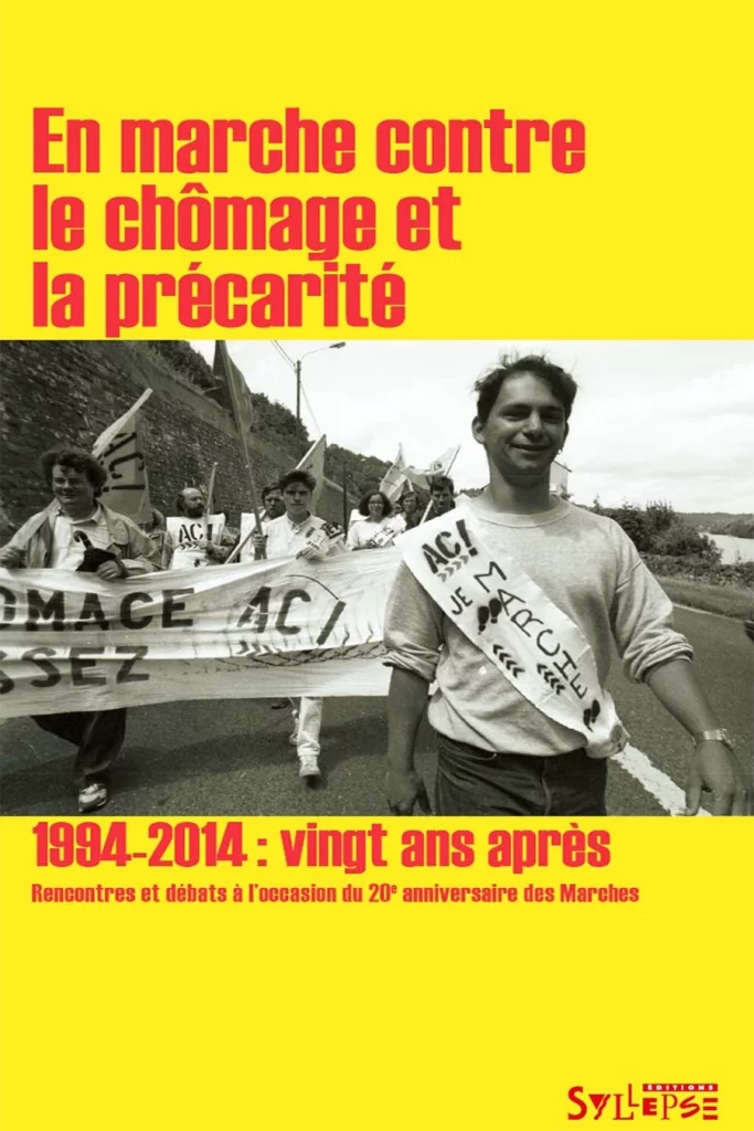 La Marche normande, en 1997. Couv. du livre publié pour les 20 ans des Marches. [Canal marches – Syllepse]