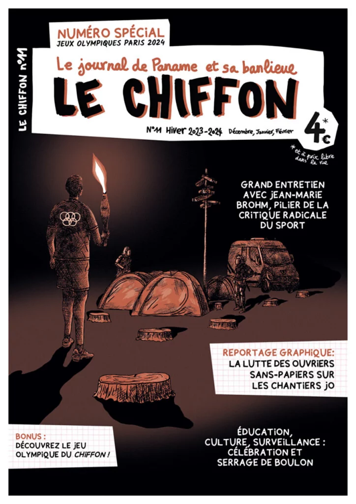 La une du Chiffon n°11, printemps 2024. [Le Chiffon]